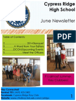 May Newsletter