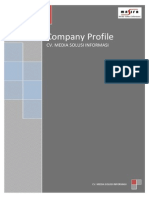 Company Profile CV - Media Solusi Informasi (Masifa)