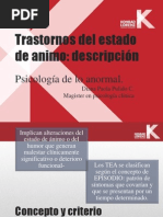 Presentacion Trastornos Del Estado de Animo- Descripcion
