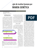 Produção de Insulina Humana Por Engenharia Genética PDF