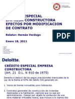 Deloite Credito Especial Constructoras