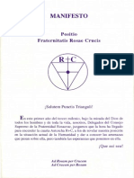 Rosicrucian Amorc Manifiesto Positio