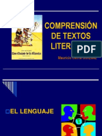 Comprensión de Textos Literarios