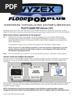 Vyzex Floor POD Plus Pilot's Guide PDF