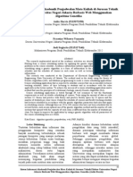 Sistem Informasi Akademik Penjadwalan Mata Kuliah Di Jurusan Teknik Elektro Universitas Negeri Jakarta Berbasis Web Menggunakan Algoritma Genetika