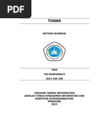 Download Tugas Metode Numerik by arayehan SN227781544 doc pdf