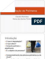 Degradação de Polímeros: Causas, Tipos e Métodos de Estabilização