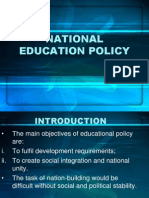 National Education Policy