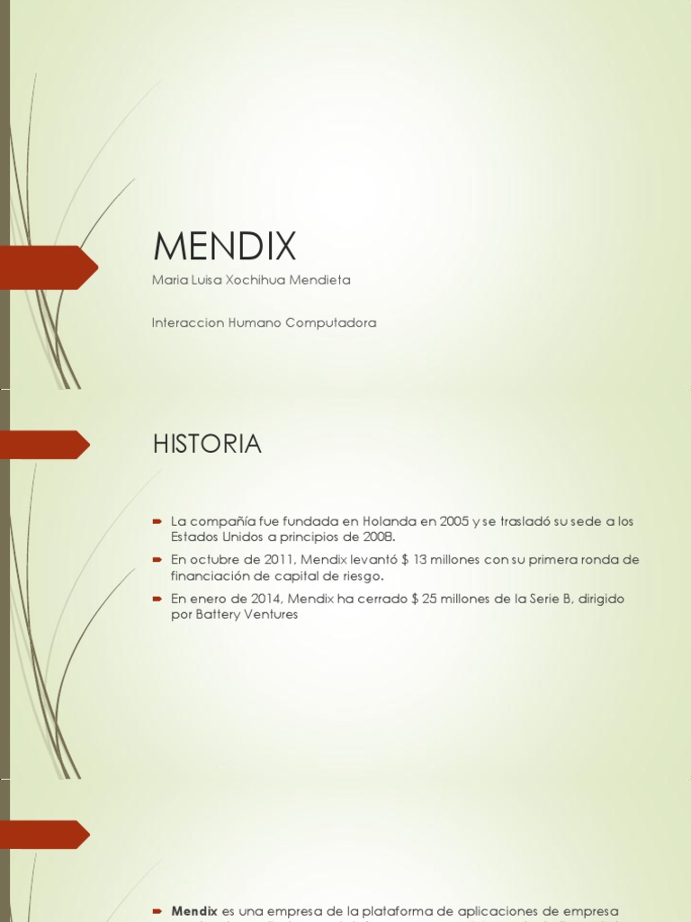 Mendix: Plataforma de Aplicaciones Empresariales | PDF