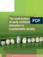 UNESCO- The Role of Early Childhood Education to a Sustainable Society