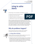 Learning To Solve Problems: Why Do Problems Happen?