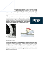 Tipos de Viruta