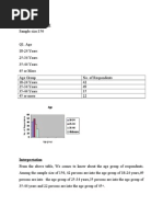 Questionnaire Consumer preference of nokia mobile