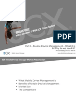 Part I - Mobile Device Management - What It Is & Why Do We Need It?