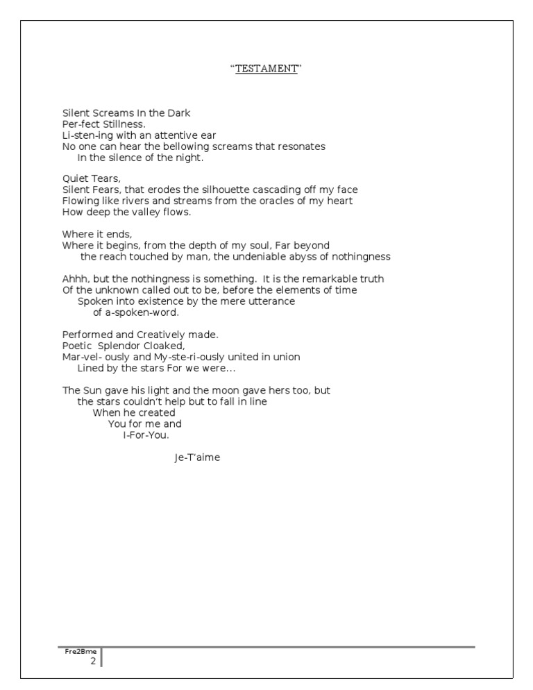 Testament | PDF | Religion & Spirituality