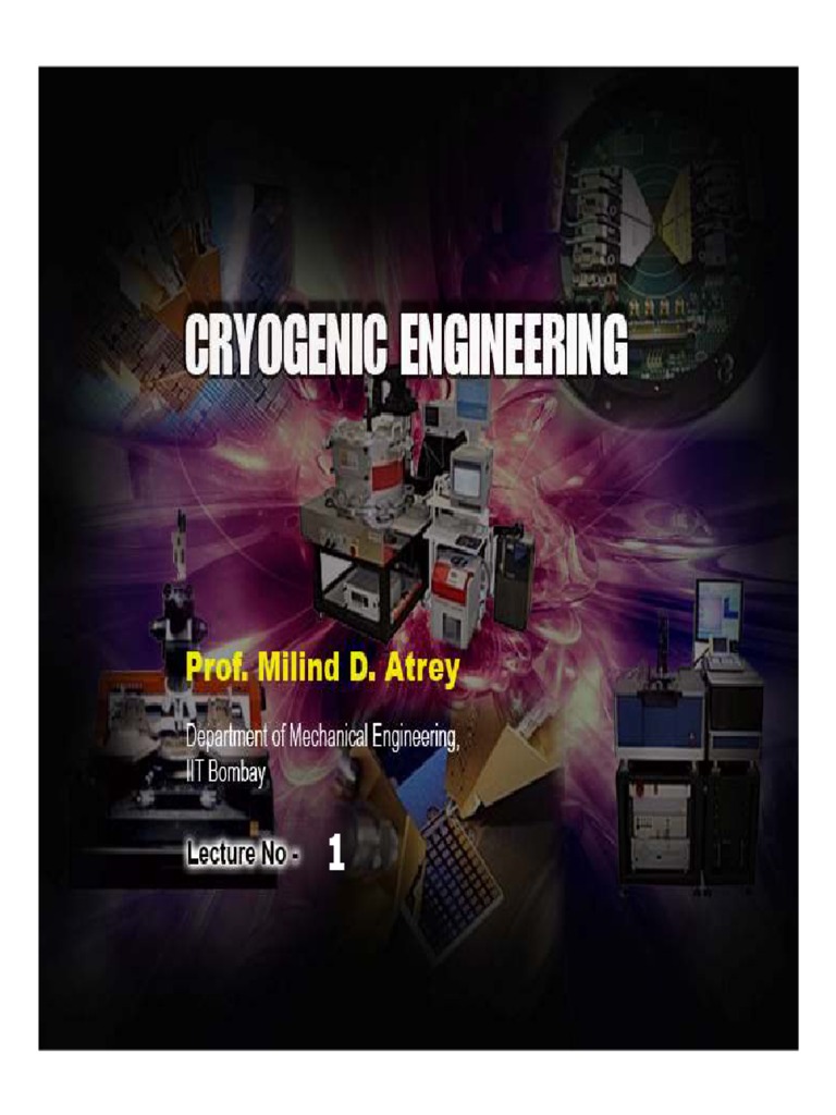 Introduction To Cryogenic Engineering Cryogenics Superconductivity