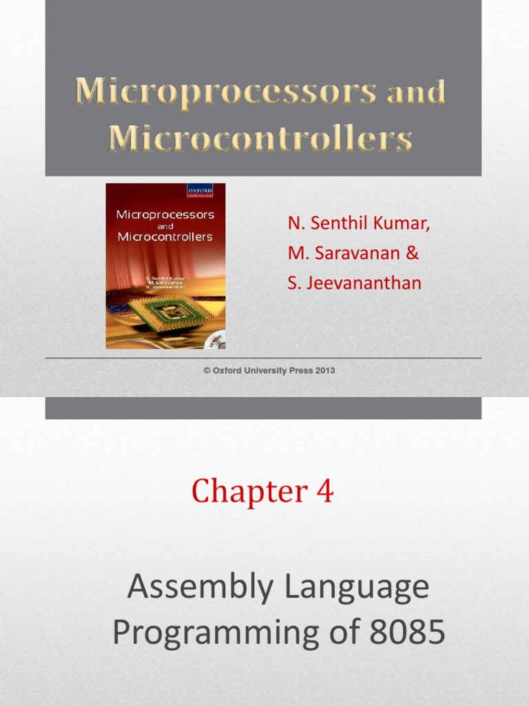 354 33 Powerpoint-Slides CH4 | PDF | Assembly Language | Subroutine