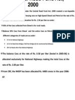 The Central Road Fund Act, 2000 Ppt