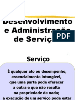 UNI 12 Desenvolvimento e Administração de Serviços