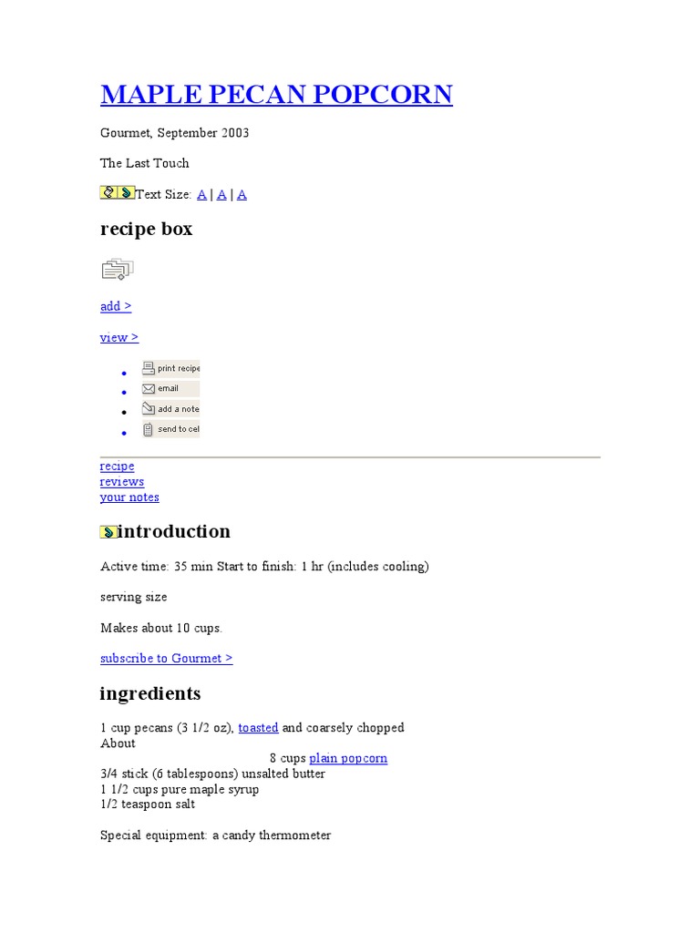 Recetas de Cocina en Ingles | PDF | Food And Drink Preparation | Food ...