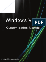 Windows Vista Customization Manual Minty White