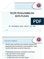Download TEORI PENGAMBILAN KEPUTUSAN by etikaloventa SN22785982 doc pdf