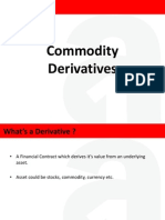 Commodity Derivatives