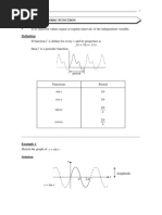 Periodic Function: T F L T F