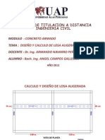 97974021 Diseno y Calculo de Losa Aligerada (1)