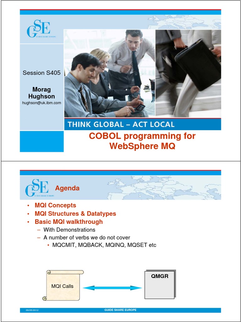 COBOL Programming for Sphere MQ A Guide to Using the MQ Interface (MQI) with COBOL PDF