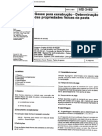 NBR 12128 Gesso para Construcao Determinacaodaspropriedadesfisicasdapasta