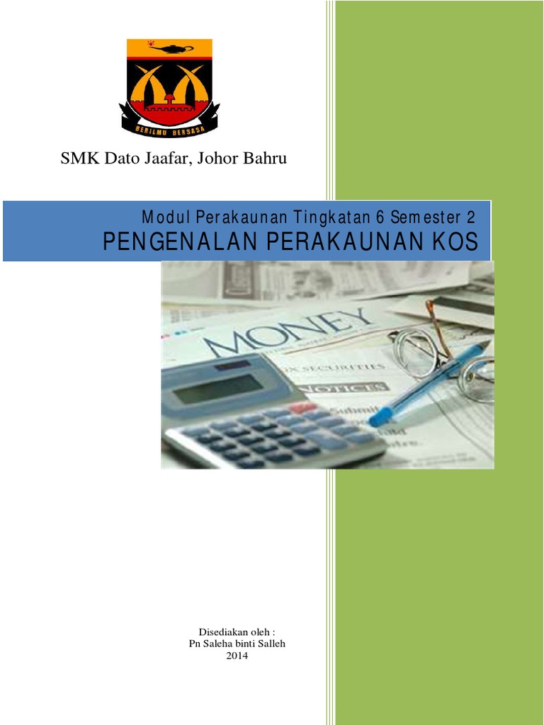 Pengenalan Perakaunan Kos