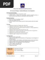 mintzer cricket behavior 5e unit plan