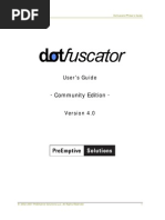 Dotfuscator User’s Guide