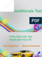 Conditionals Test