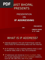 Download Ppt on Ip Address by firdos SN22790400 doc pdf