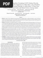 Toothpaste Abrasiveness RDA Rankings 2025 | PDF | Mouth | Dentistry