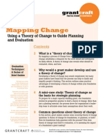 Mapping Change: Using Theory of Change To Guide Planning and Evaluation