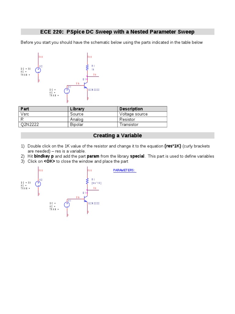 Dc Sweep Hspice _ [Pspice Tutorial #3] Simulation – MEMZ