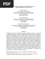 GABRIEL, PIMENTEL & MARTINS - Epistemologia Da Pesquisa Em Contabilidade e Financas, Análises de Plataformas Teóricas No Brasil