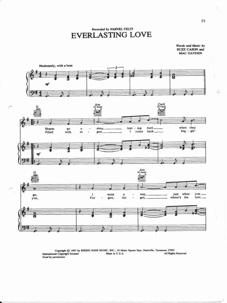 Everlasting Love | PDF