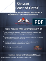 Ancient Feast of Oaths Recognized as Foundation of Torah Covenant