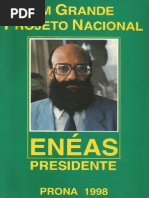 Um Grande Projeto Nacional (1998) - Enéas Carneiro