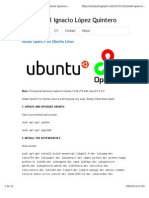 Instalacion OpenCV Ubuntu
