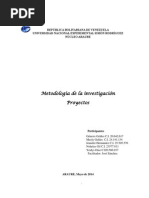 Metodologia de La Investigacion SIMON RODRIGUEZ
