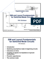 EMI and Layout for SMPS
