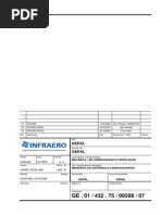 Memorial de Critérios e Condicionantes Ar Condi Infraero