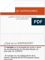 Tipos de Narradores