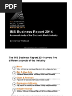 Download IMS Report 2014 - The EDM industry study by Kevin Watson by Denis Doeland SN227956254 doc pdf