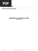 OpenReports 3.0 Install Guide
